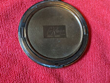 Vintage Round Gold Metal Le Rage Powder Compact 