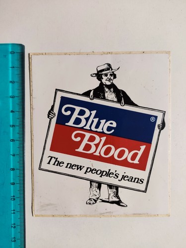 Sticker blue blood - sticker, jeans