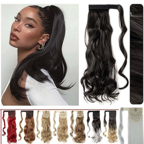 Clip long real thick pony - long,