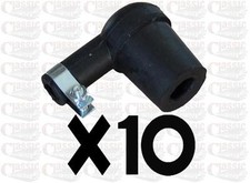 Pack of 10 Black Rubber Spark