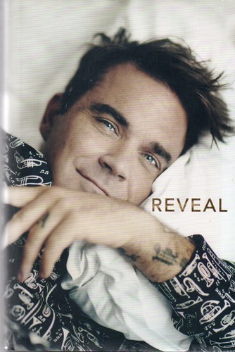 Robbie williams signed reveal - signed,