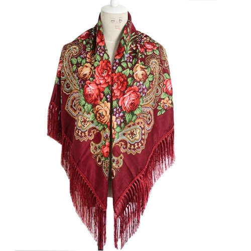 New russian style square - square, scarf