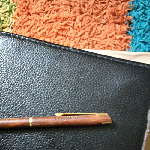 Hallmark wooden ballpoint - hallmark, pen.