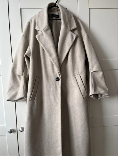 Zara women beige long - women's,