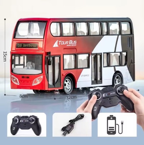 Double decker bus 4g - double, 2.4g