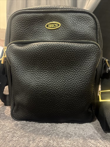 Bric black pebbled leather - bric's,