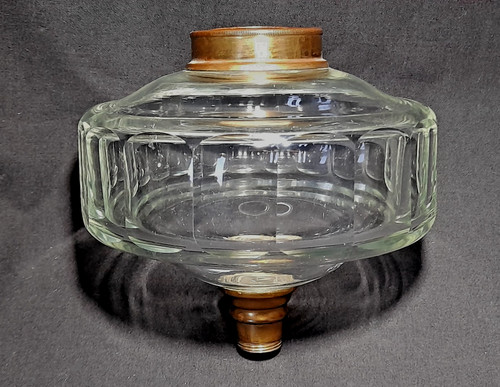 Antique heavy slice cut - slice, glass