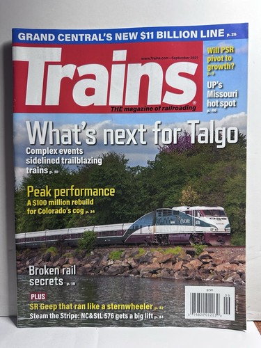 Trains magazine september - trains,