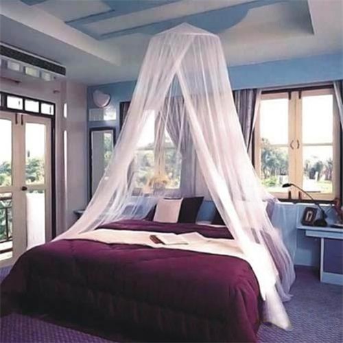 White mosquito net fly - white,