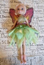 Tinkerbell Doll  Friend Periwinkle The Winter Fairy, dress, wings, shoes 