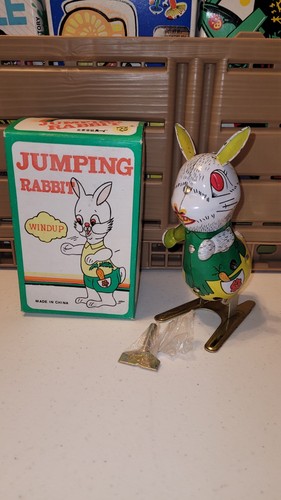 Tin wind toy - toy, jumping