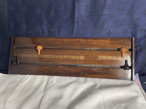 Vintage antique wooden snooker - vintage,