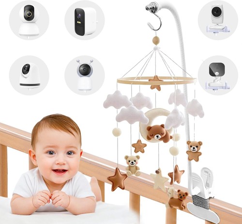 Mobile holder for baby cot - holder,