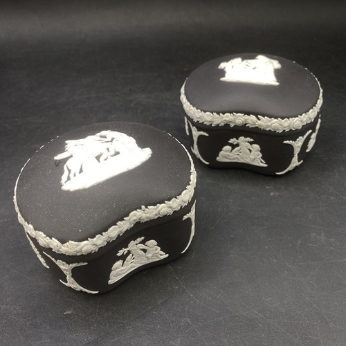 Wedgwood trinket boxes black - boxes,
