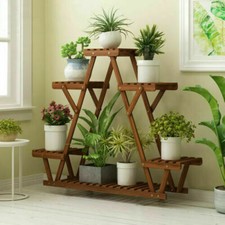 Wood Plant Stand Indoor