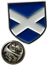 Scotland Saltire Shield Flag