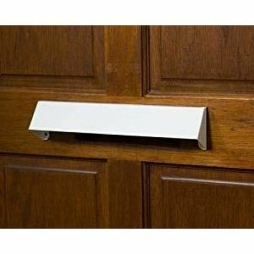 Postal letter box plate - letter, safety