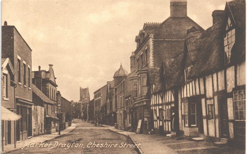 Market drayton cheshire - market,
