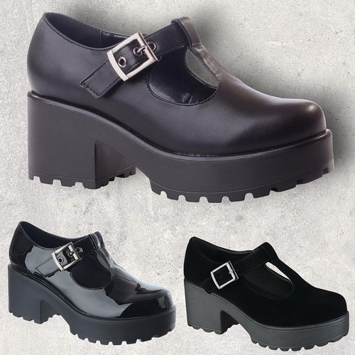 New ladies womens chunky mid - new,