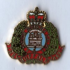 Enamel Lapel Badge SUFFOLK REGIMENT