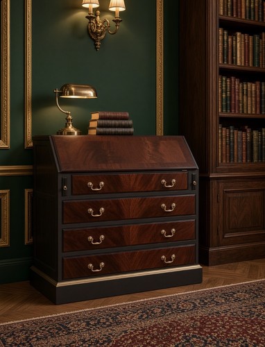 Vintage writing bureau - , bureau/desk