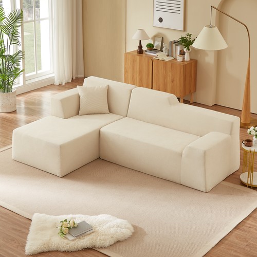 Modern minimalist shaped - modern, l-shaped