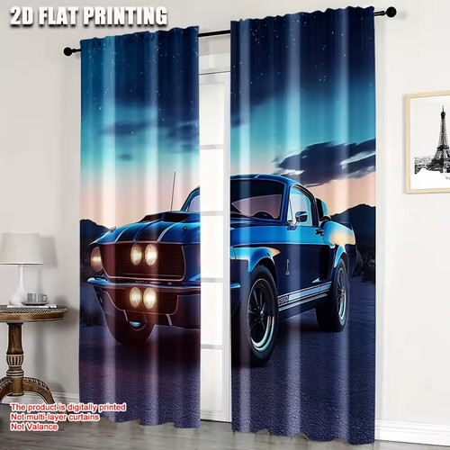 Window curtains polyester - curtains,