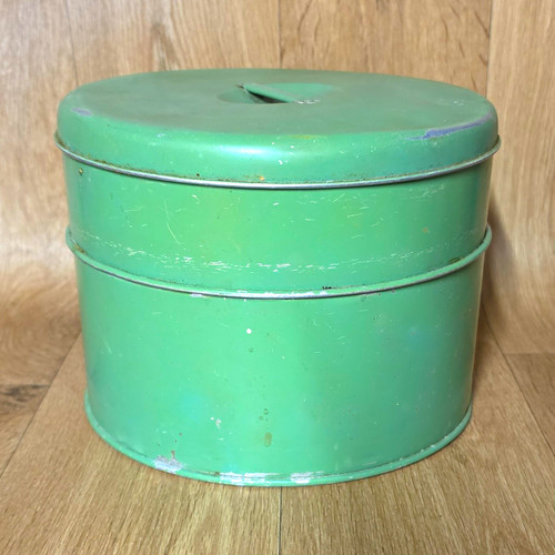 Stelton round metal green - metal, cake