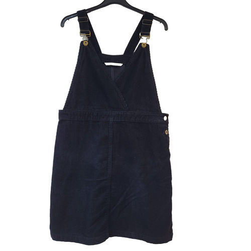 Navy blue corduroy pinafore - tu,