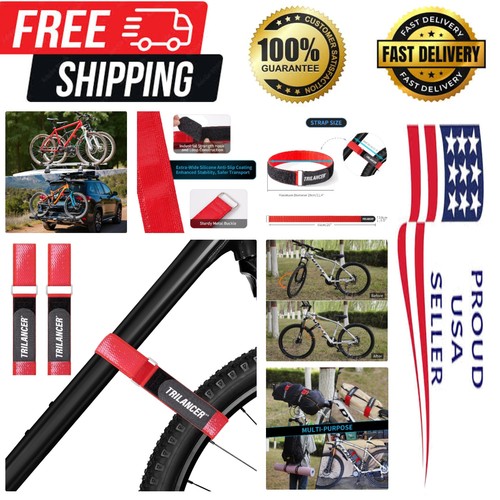 Adjustable silicone bike rack - adjustable,