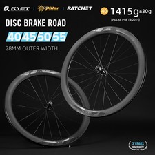 700C Carbon Disc Brake Road Bike Wheels Tubeless Clincher Racing Bike Wheelsets