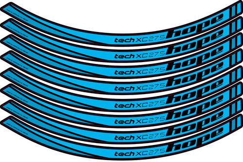 Hope tech rim - xc, decal