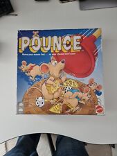 Vintage Pounce Board Game by Mattel 1993 Euro Disney 100% Complete 