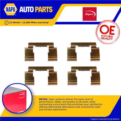 Brake pad fitting kit fits - pad,