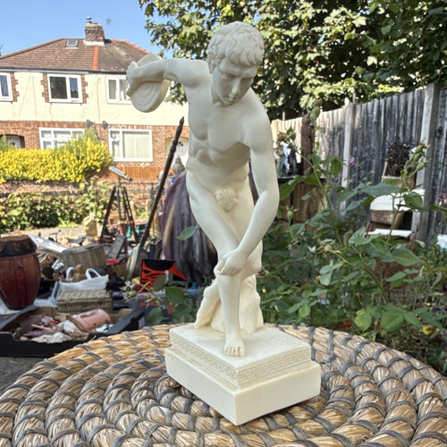Vintage discobolus greek - vintage,