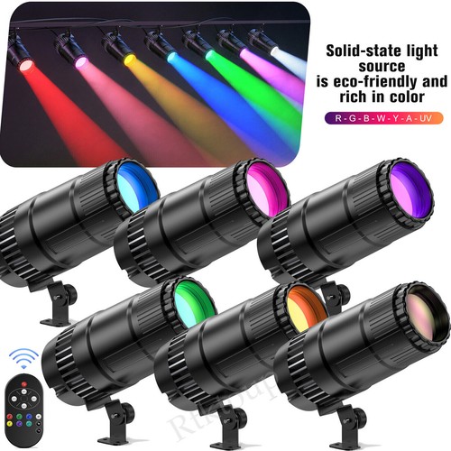 50w 7in1 rgbwyp cyan - led, pin