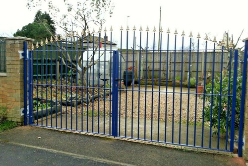 Driveway metal gates iron - gates,