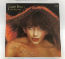 Kate Bush Autographed Lionheart Vinyl Gatefold Album 1978 UK EMI Pressing..