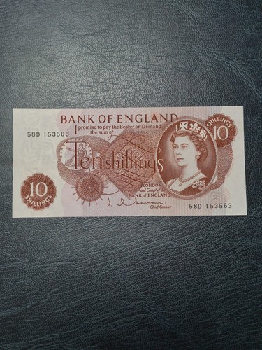 Ten shilling note bank of - note,