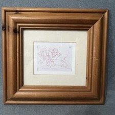 Framed Mickey Mouse Pluto