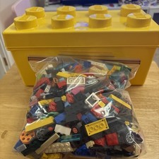 Lego 8 Stud Storage Yellow Box