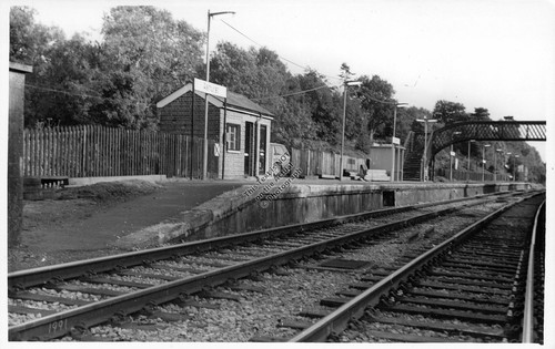 Ashurst train station - train,