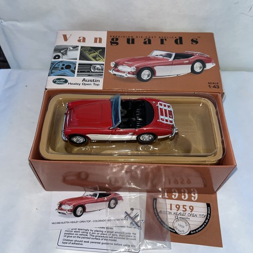 Vanguards austin healey - 1:43,