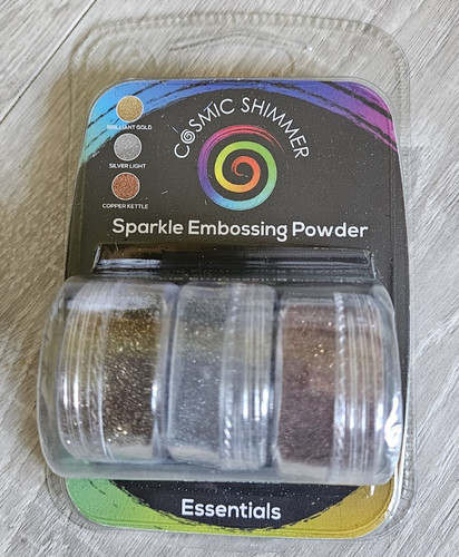 Cosmic shimmer embossing - shimmer,