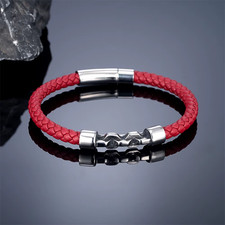 Black/Red/Blue 6Mm Braided