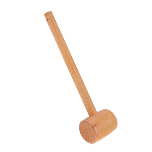 Solid wood hammer leather - wood,