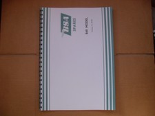 BSA B40 PARTS BOOK FOR  1960