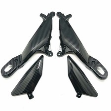 4 pcs Carbon Rear Tail Driver Cover Fairing Cowl For HONDA CBR600RR 2007-2012