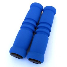 Mobility Scooter Foam Handlebar Grips Blue Replacement Part