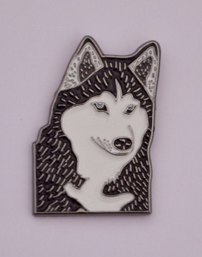Siberian husky quality enamel - quality,